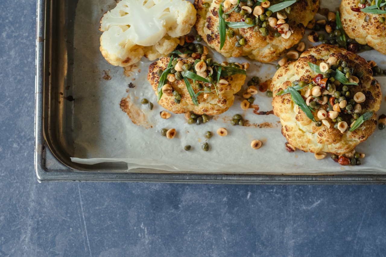 Bagt blomkål Blomkål Roasted cauliflower