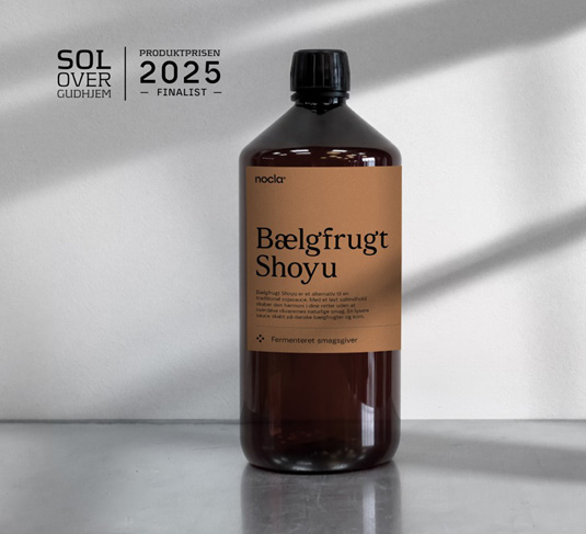 Bælgfrugt Shoyu Sol over Gudhjem Produkpris finalist